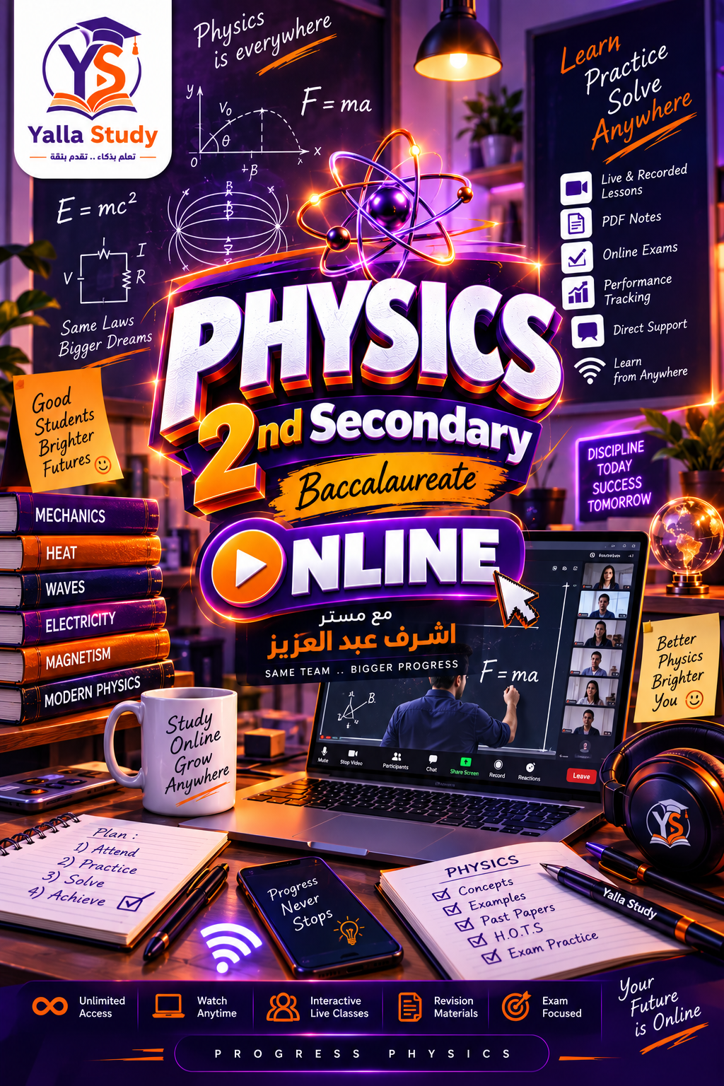 2nd secondary physics online
